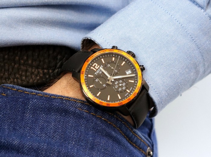 Zegarek Męski Tissot Quickster Black PVD T095.417.36.057.01