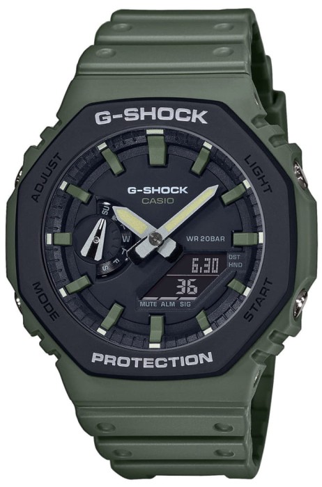 Zegarek-Męski-Casio-G-Shock-GA-2110SU-3AER-ZIELONY