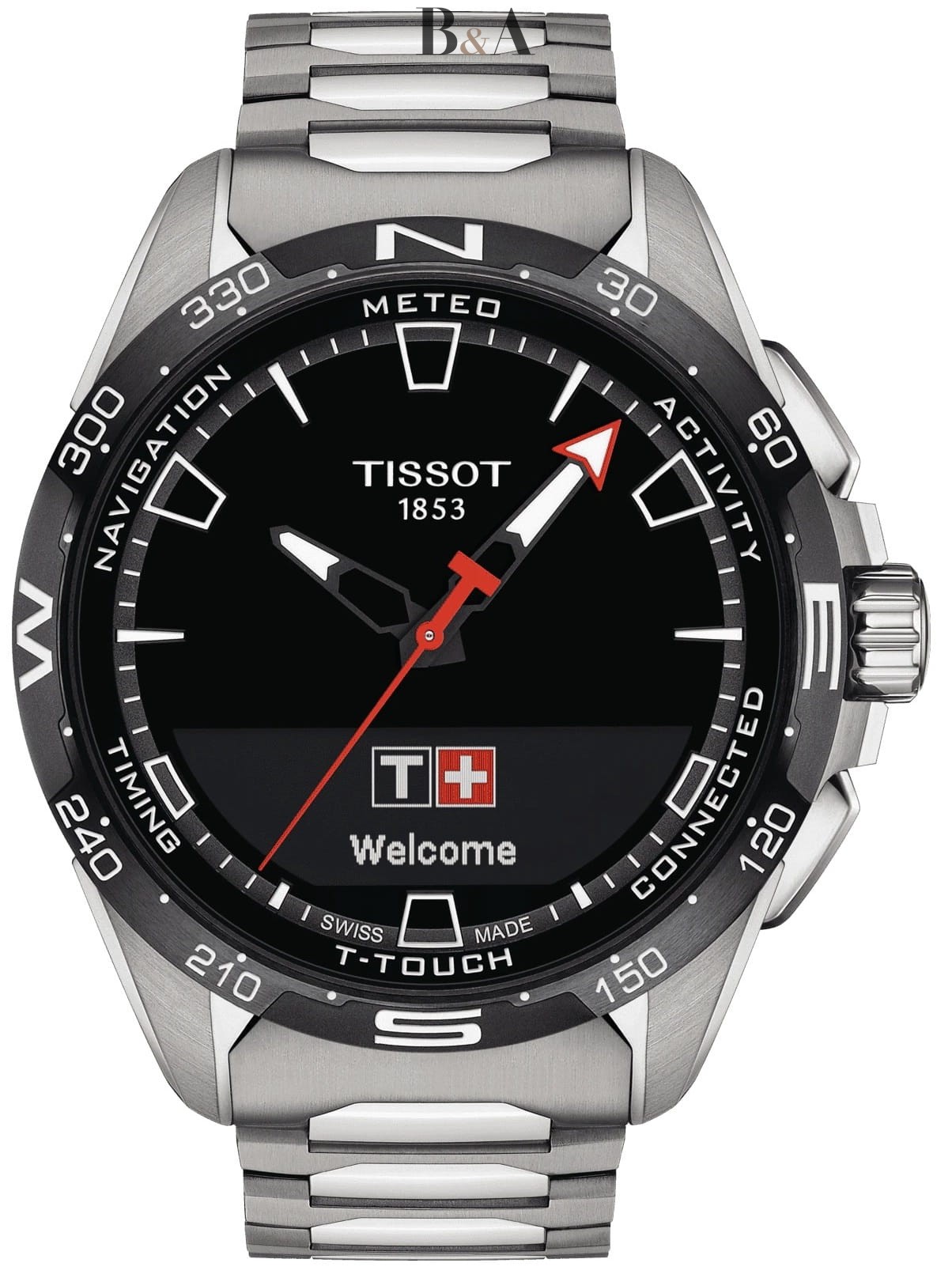 Zegarek-Męski-Tissot-T-Touch-Connect-Solar-T121.420.44.051.00