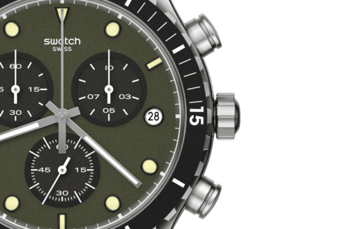 Zegarek Męski Swatch BACK IN KHAKI YVS488