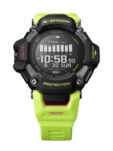 Zegarek-Męski-Casio-G-Shock-GBD-H2000-1A9ER-gps-pulsometr-limonkowy-sportowy-1