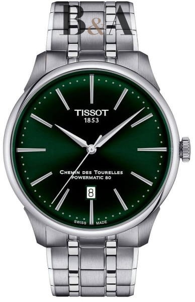 Zegarek-Męski-Tissot-Chemin-Des-Tourelles-Powermatic-80-42mm-T139.407.11.091.00