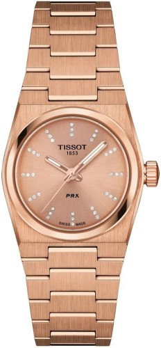 Zegarek-Damski-TISSOT-PRX-25mm-T137.010.33.506.00-różowe-złocenie