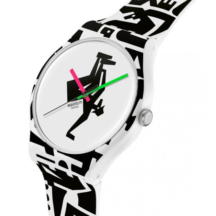 Zegarek Damski Swatch New Gent BREAK FREE FREEZE TIME SO29Z147