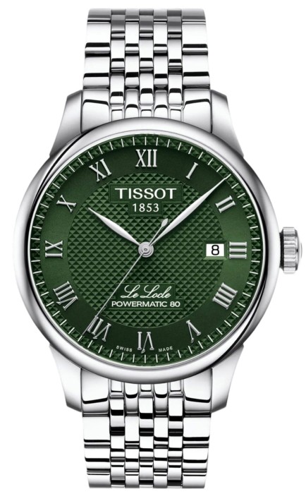 Zegarek-Męski-Tissot-Le-Locle-powermatic-80-T006.407.11.093.00-zielona-tarcza-srebrny