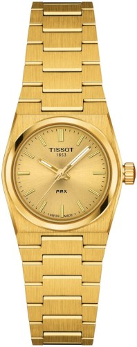 Zegarek-Damski-TISSOT-PRX-25mm-T137.010.33.021.00-złocony
