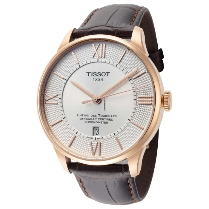 Zegarek-Męski-Tissot-Chemin-Des-Tourelles-Automatic-T099.407.36.038.00-zlocony-
