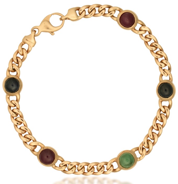 Złota_bransoletka_BRILLA_z_kamieniami_szafir_rubin_szmaragd_Dall'acqua_585_bia.jpg