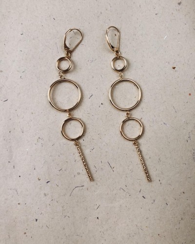 zlote-kolczyki-dallacqua-bia-585