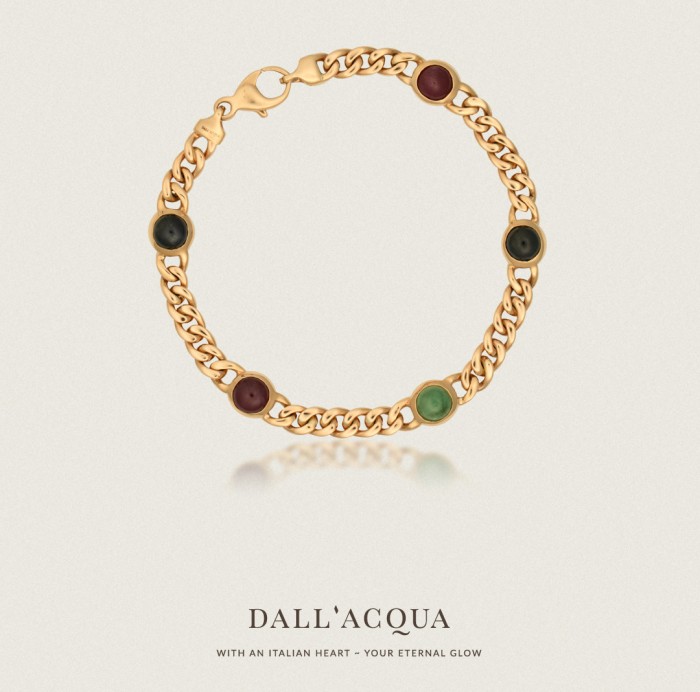 zlota_bransoletka_szmaragd_szafir_rubin_dallacqua_585_bia