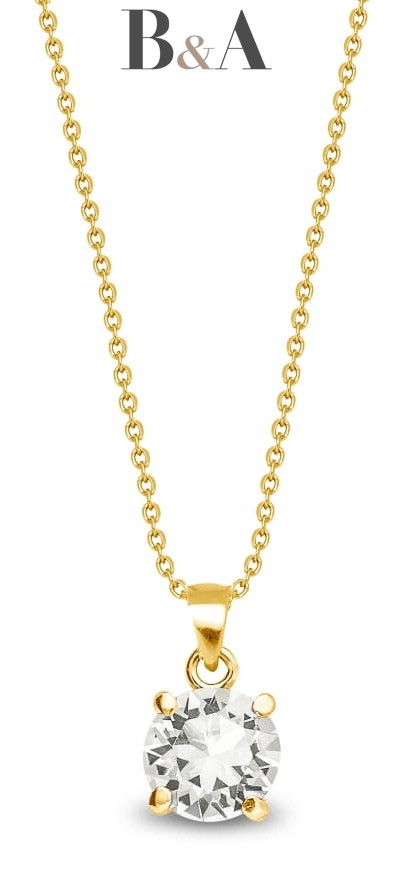 Naszyjnik-SPARK-Ronda-Crystal-Gold-NPG1088SS39C