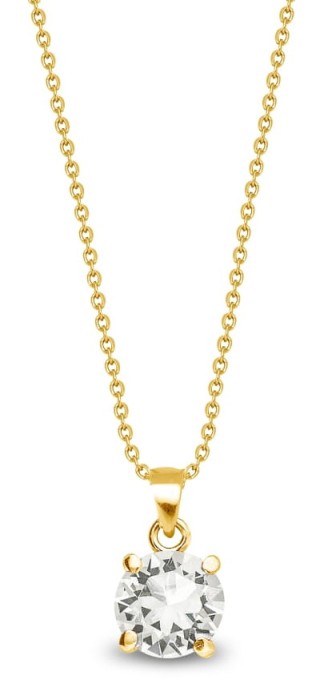 Naszyjnik-SPARK-Ronda-Crystal-Gold-NPG1088SS39C