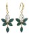 Kolczyki-SPARK-Lotus-Gold-Emerald-KWCDG4228CEM