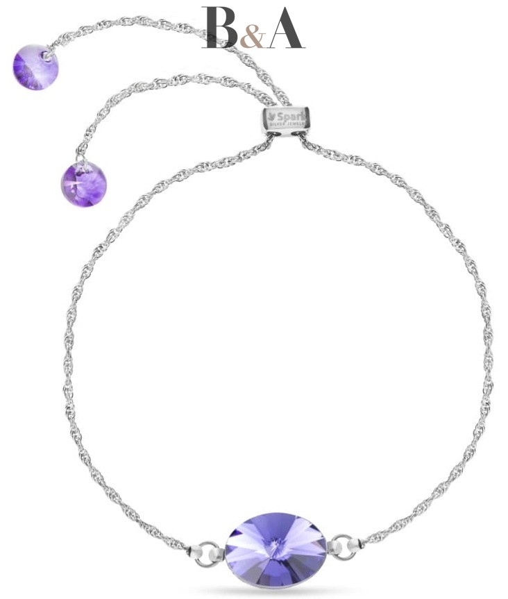 BRANSOLETKA-SPAR-0VAL-UNO-TANZANITE-BSL412214TA
