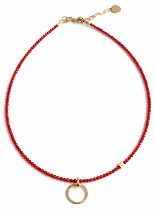 krauza-choker-naszyjnik-koral-czerwony-bia