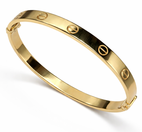 zlota-damska-bransoletka-sztywna-kolo-585-zlota-ala-cartier