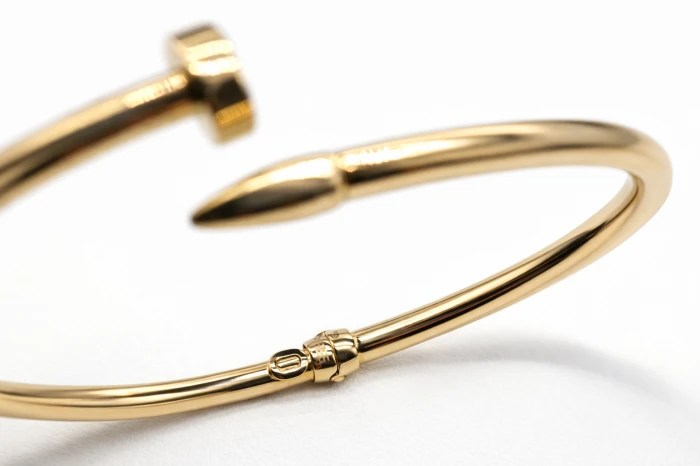 zlota-bransoletka-gwóżdz-damska-bia-585