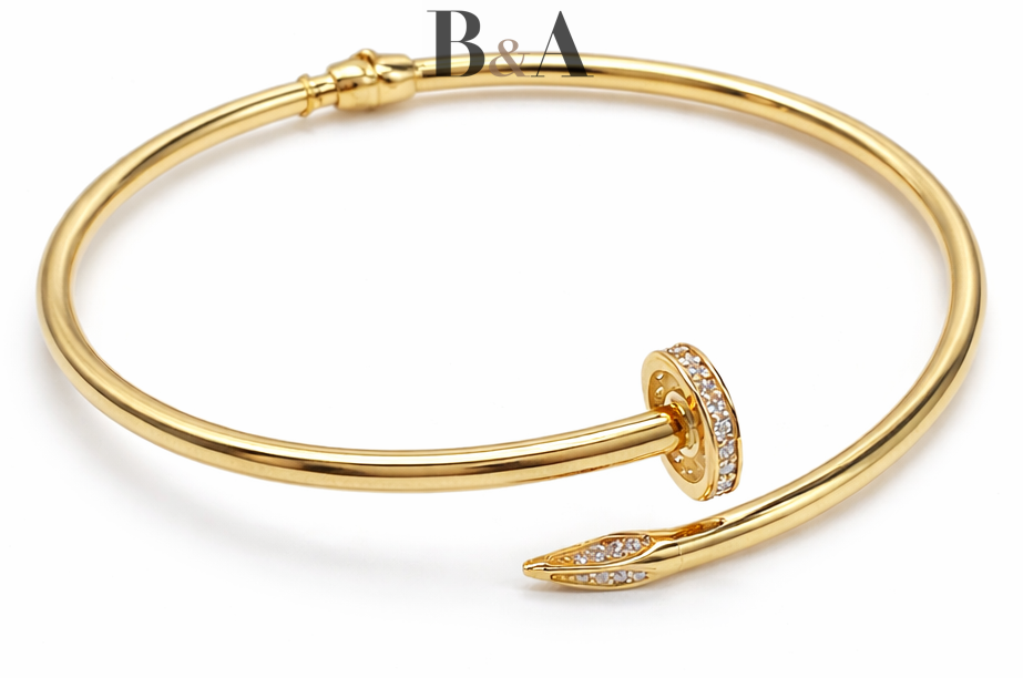 bransoletka-zlota-damska-gwózdz-zlota-585-ala-cartier