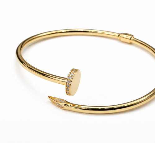 gwóżdz-zloty-bransoletka-damska-585-cyrkonie