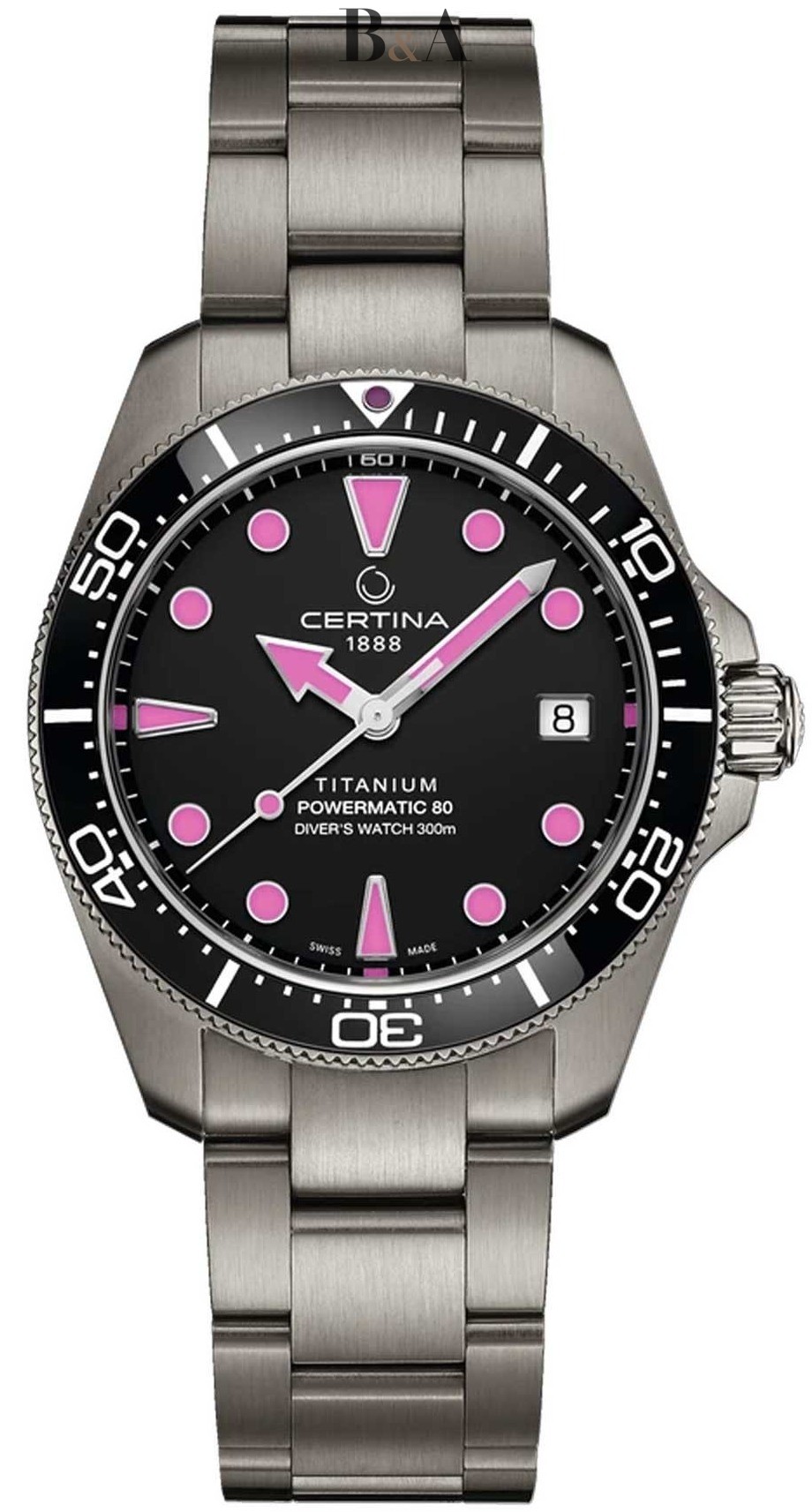 Zegarek-Certina-DS-Action-Diver-38mm-Titanium-C048.807.44.051.01