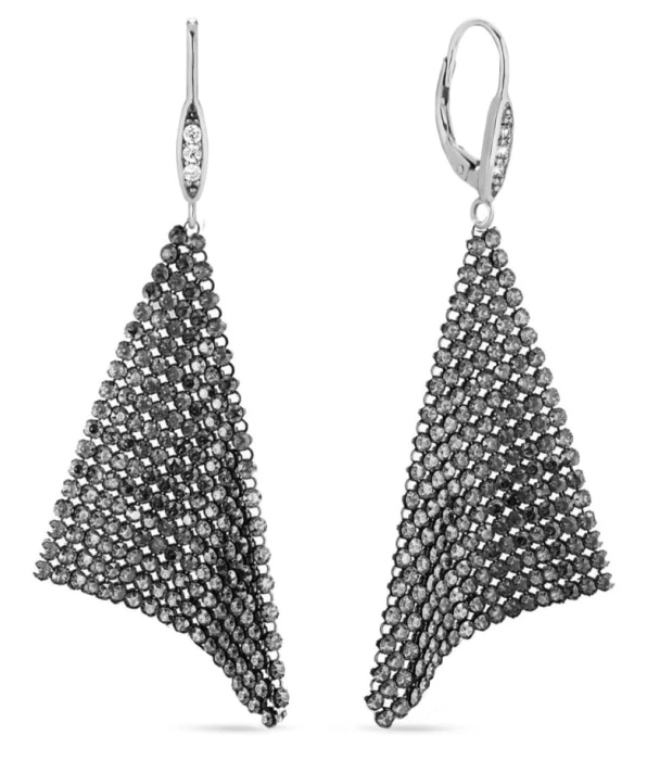 Kolczyki-SPARK-Elegance-Silver-Night-KWFM18SN