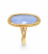 Złoty-Pierścionek-z-Chalcedonem-Dall'Acqua-pr.585-14k-damski-nowoczesny-klsyczny -3