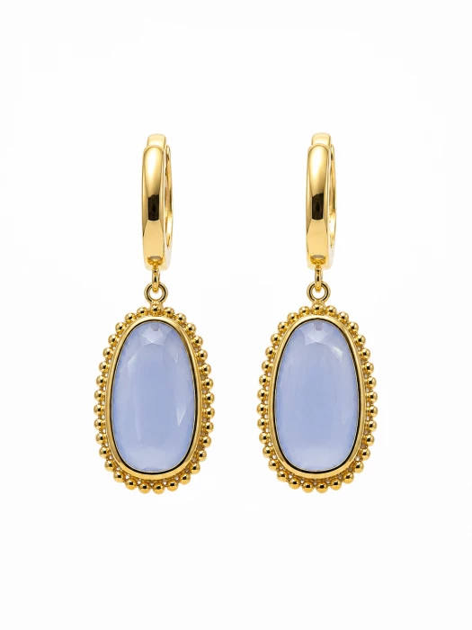 Złote-Kolczyki-z-Chalcedonem-Dall'Acqua-pr.585-wiszące-damskie-14k-4