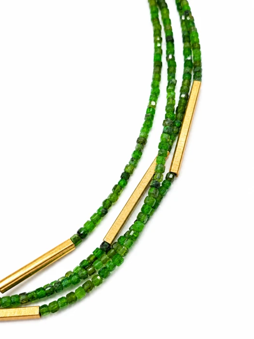 KRAUZa-design-Naszyjnik-z-Diopsidem-zielonym-naturalne-kamienie-nowoczesny-2