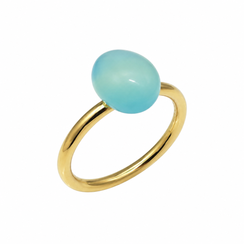 Złoty-Pierścionek-z-Niebieskim-Chalcedonem-Dall'Acqua-pr.585-3