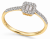 Złoty-Pierścionek-z-Brylantami-0,26-ct-H/SI-ADIAMO-R58697-Y-próba-585