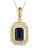 Złota-Zawieszka-ADIAMO-z-Szafirem-0,67-ct-Diamentami-0,09 ct–P36151-Y-SA-próba585