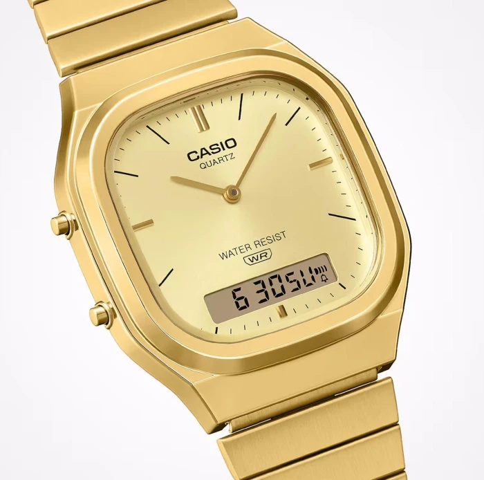 Zegarek-damski-zloty-Casio-Classic-Vintage-AQ-240EG-9AEF-2