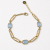 Złota-damska-Bransoletka-DallAcqua-z-Akwamarynem-pr.585-14k-4
