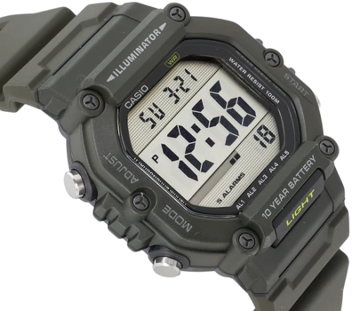 Zegarek-ZIELONY-Męski-Casio-AE-1600HX-3AVEF-1