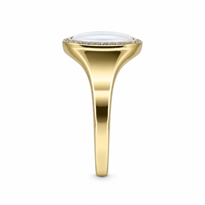 Złoty-sygnet-ADIAMO-R81581-Y-z-masą-perłową-i-diamentami-0,10-ct-próba-585-rozmiar-15-jubiler-bia-ostrow5