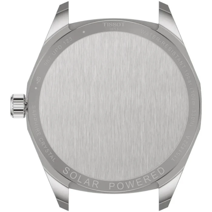 Zegarek-męski-Tissot-PRC-100-Solar-39-mm-T151.422.11.091.00-z-zieloną-tarczą-dwunastokątną-lunetą-i-stalową-bransoletą3