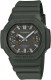 Ciemnozielony-Casio-G-SHOCK-GAC-2500-3AER-z-analogową-tarczą-srebrzystymi-indeksami-i-pomarańczowymi-detalami