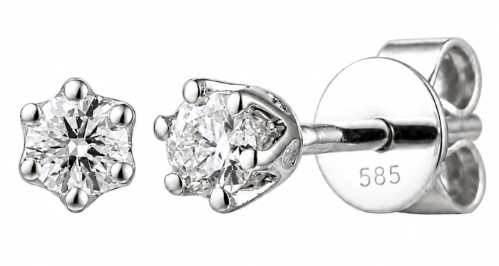 Kolczyki-Adiamo-E34280-W-S-białego-złota-585-z-dwoma-diamentami-o-łącznej-masie-0,29-ct-H/SI
