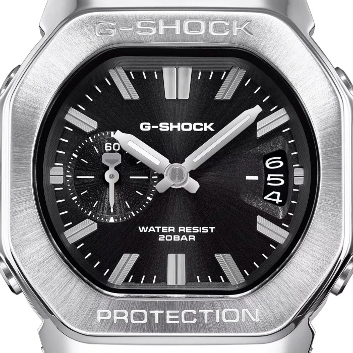 Zegarek-męski-Casio-G-SHOCK-GMC-2500D-1AER-z-czarną-tarczą-i-srebrzystą-stalową-bransoletą-g-steel2