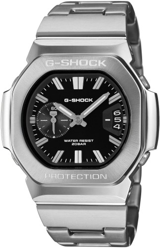 Zegarek-męski-Casio-G-SHOCK-GMC-2500D-1AER-z-czarną-tarczą-i-srebrzystą-stalową-bransoletą-g-steel