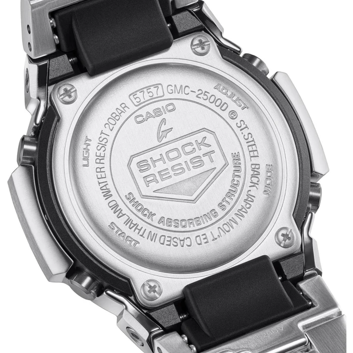 g-steel-Zegarek-męski-Casio-G-SHOCK-G-Steel-GMC-2500D-1A2ER-z-niebieskoszarą-tarczą-i-srebrzystą-stalową-bransoletą5