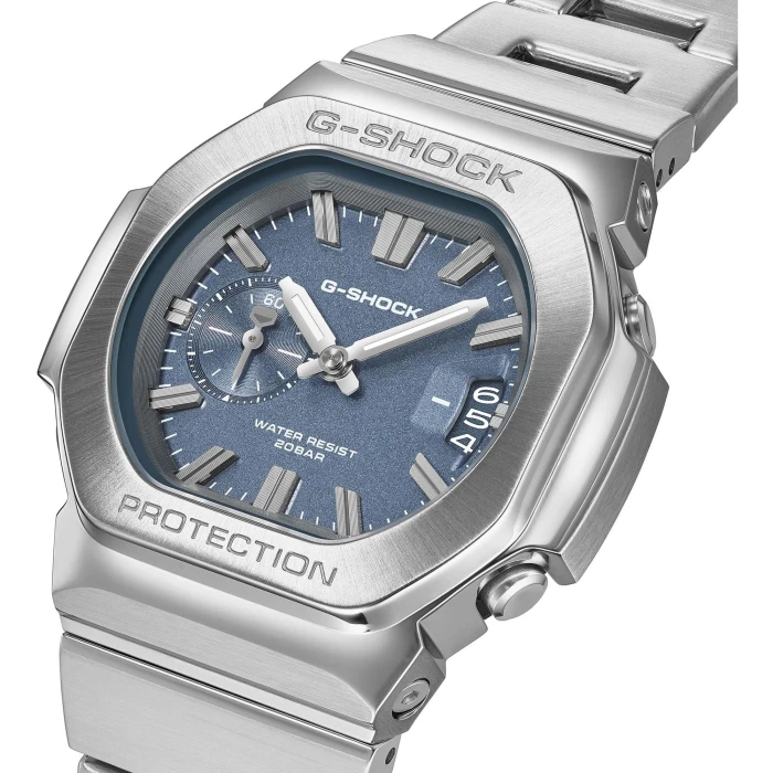 g-steel-Zegarek-męski-Casio-G-SHOCK-G-Steel-GMC-2500D-1A2ER-z-niebieskoszarą-tarczą-i-srebrzystą-stalową-bransoletą3
