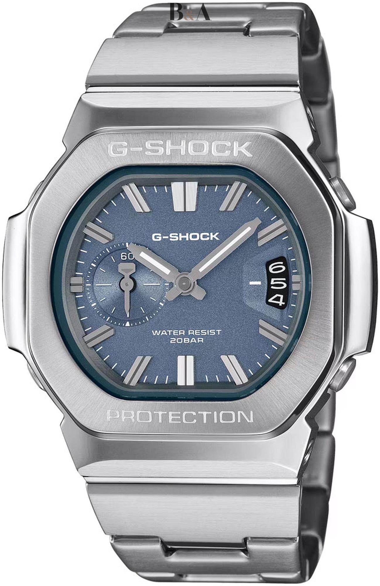 g-steel-Zegarek-męski-Casio-G-SHOCK-G-Steel-GMC-2500D-1A2ER-z-niebieskoszarą-tarczą-i-srebrzystą-stalową-bransoletą