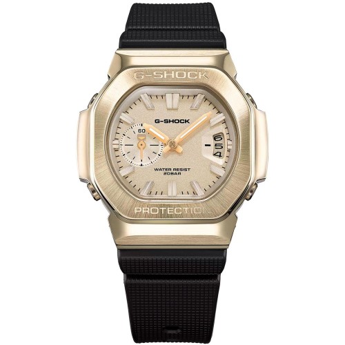 g-steel-Zegarek-męski-Casio-G-SHOCK-GMC-2500G-9AER-ze-złocistą-tarczą-i-lunetą-na-czarnym-pasku1