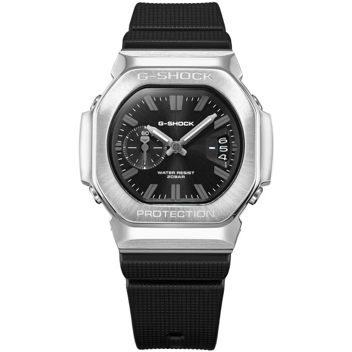 Zegarek-męski-Casio-G-SHOCK-GMC-2500-1AER-z-czarną-tarczą-srebrzystą-stalową-lunetą-i-czarnym-paskiem-sportowy-g-steel1
