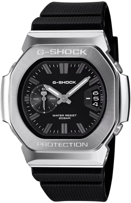 Zegarek-męski-Casio-G-SHOCK-GMC-2500-1AER-z-czarną-tarczą-srebrzystą-stalową-lunetą-i-czarnym-paskiem-sportowy-g-steel