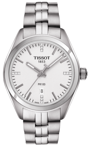 Zegarek-Damski-Tissot-PR-100-Quartz-Lady-T101.210.11.036.00-diamonds-jubiler-ostrów-bia